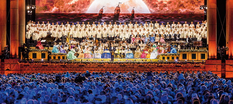 André Rieu performing on stage